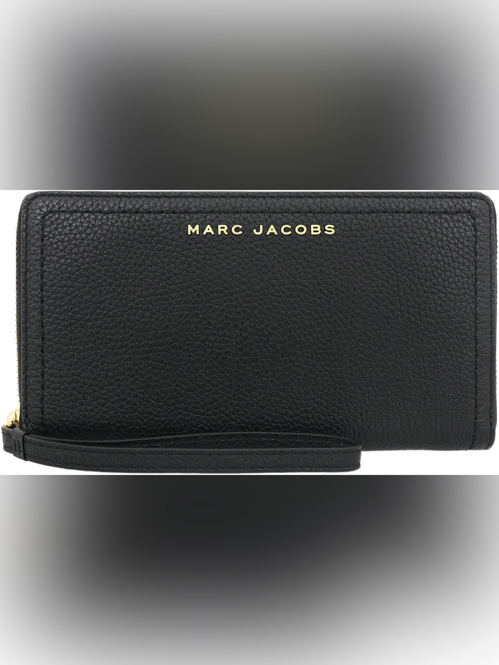 NWT! Marc Jacobs "The Groove" Leather Continental Wristlet Wallet black